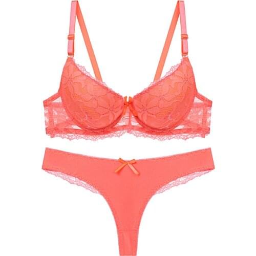 Sexy Two-piece Lingerie Set Women Gather Adjustable Underwear Soft Breathable Ladies Bras Panties Lingerie Sets For Women