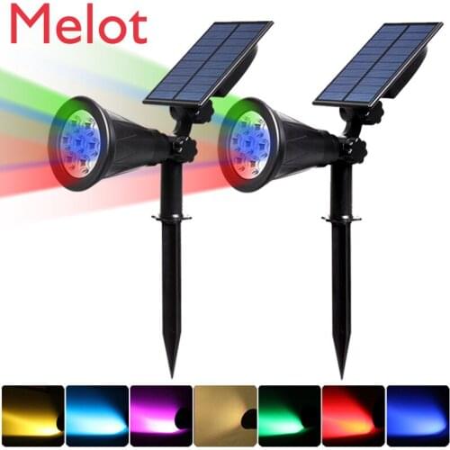 Solar Spotlights Outdoor Garden Lamp Waterproof Landscape Garden Lamp Super Bright Floodlight