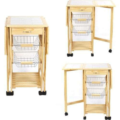 Trolley Storage Cart Metal Kitchen Trolley Rolling Utility Cart Home Storage Shelf Wheels Organizer Rack Bathroom Furniture HWC