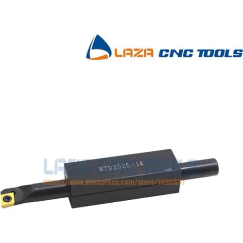 WTD1616-6/1616-7/1616-8/1616-10 Internal turing tool holder Block, 16*16mm High , for Boring bar with diameter 6/7/8/10mm