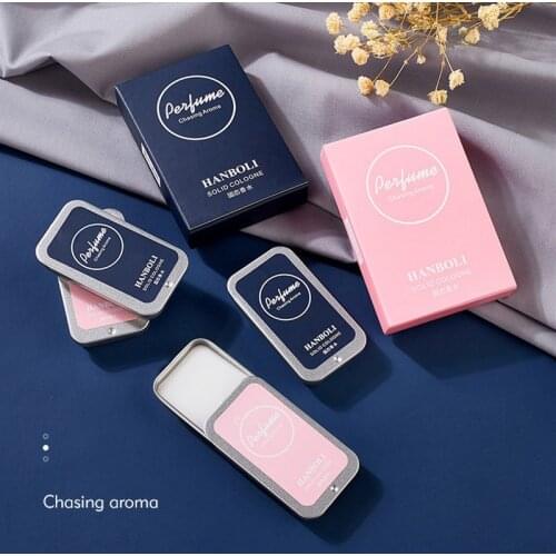 1PC Portable Men Women Perfume Plant Solid Perfumes Magic Balm Iron Box Easy To Carry Body Fragrance Alcohol-free Deont Scented