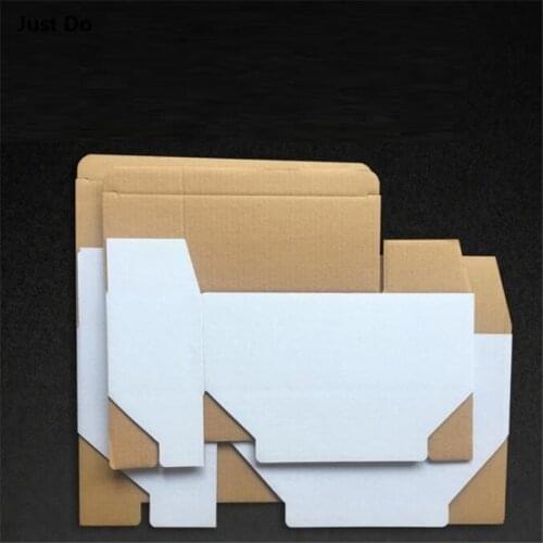12cm 13cm 14cm Thick White Corrugated Cardboard Express Packaging Shipping Boxes Box Strong Paper Storage Box