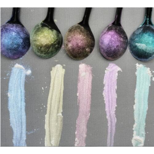 50g Mermaid Powder Pearl Pigment White Symphony Car change color Eyeshadow Soap Dye Soap Pigment Mica Powder Nail glitter
