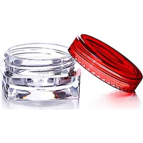 5000pcs/lot - Wholesale Refillable Mini 5g Cosmetic Empty Jar Pot Eyeshadow Makeup Face Cream Lip Balm Sample Container Bottle