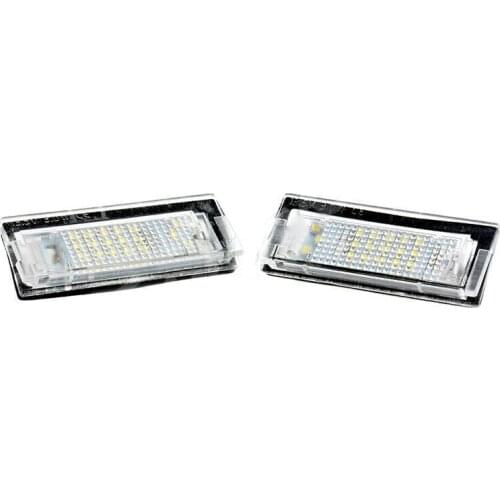 Car LED License Plate Light Lamp for BMW E39 5D 5 Door Wagon Touring 2000-2003