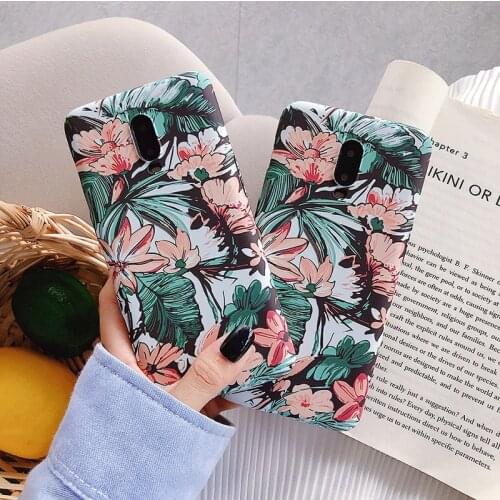Embossed Painting Case for Samsung S8 9 Note8 9 S10 20 Plus S20 S21 Ultra Plus Case 3D Relief Ink Matte Hard PC Shockproof Cover