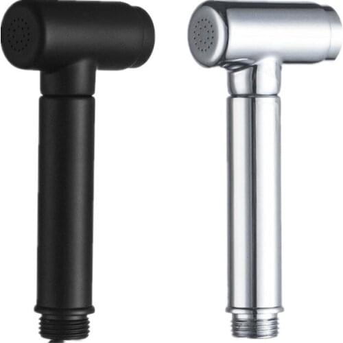 Black Spray Gun Irrigator Private Toilet Bidet Washer Toilet Nozzle Vaginal Anal Irrigator Pressurization