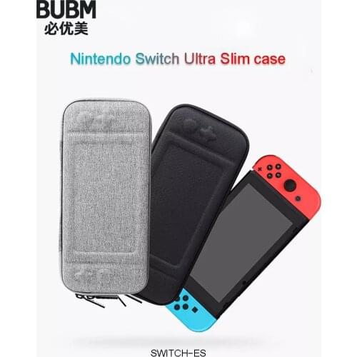 BUBM Travel Carrying Case for Nintendo Switch , Hard Shell Case Pouch for Nintendo Switch Game console with 8 Games Cartridges