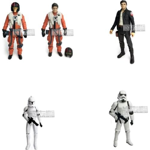Hasbro Genuine STAR WARS Han Solo Imperial Stormtrooper Joints Movable Action Figure Model Ornament Toys Children Gifts