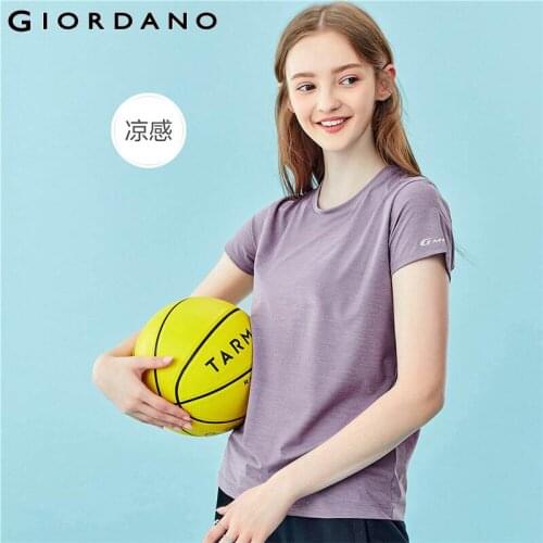 Женские спортивные футболки Giordano China At AliExpress