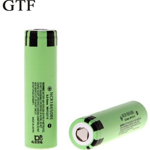 Gtf 2 pgs 18650 3400mah li-ion rechargeable battery for torch torch torch torch torch torch torch seat ncr18650b 3.7v 18650 drop