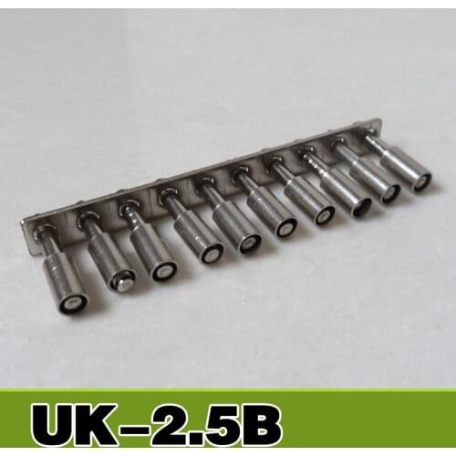 UK2.5B Din Rail Terminal Blocks Accessories Jumping Strips