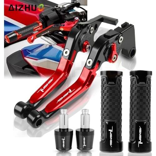 Motorcycle FOR APRILIA TUONO 1000R 2003-2010 2009 2008 CNC Adjustable Brake Clutch Levers Handle Bar Grips Handbar Ends Tuono