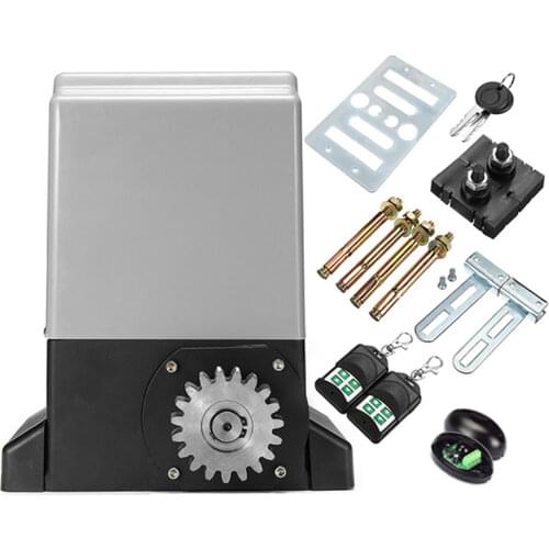Cheap 370W Adjustable Automatic Sliding Gate Opener Motor with Remote Control Release Key