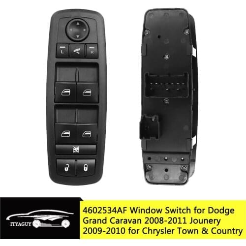 04602534AF 4602534AF Car Electric Window Switch For Chrysler Town & Country 2008-2011 for Dodge Grand Caravan Jounery 2009-2010