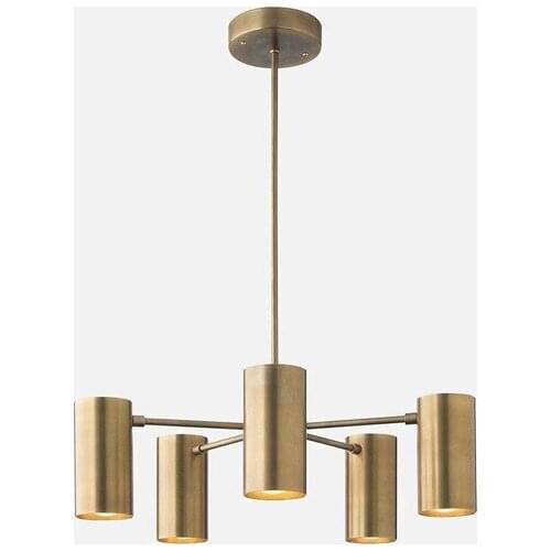 Post modern European style simple atmosphere exhibition hall dining room hanging lamp branch Chandelier