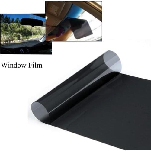 Dropshipping! 20cm X 150cm Front Window Sticker Car Solar Film Sticker Auto Accessories Window Scratch Resistant Sticker Anti-UV