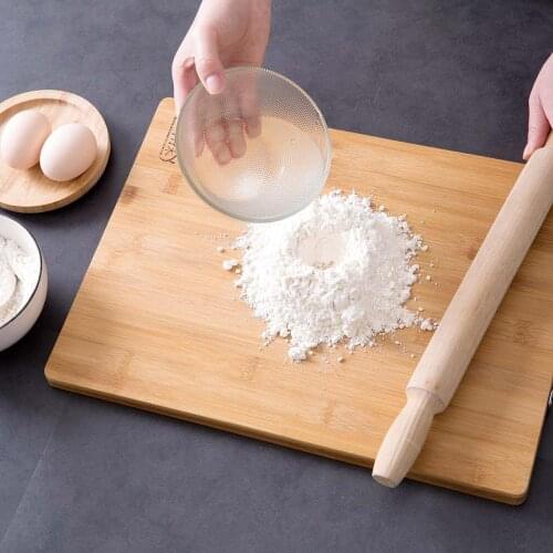 Chopping Blocks Tool Bamboo Rectangle Hangable Cutting Board Durable Non-slip Kitchen Accessories Chopping Board