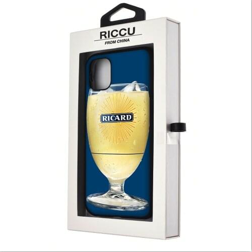Ricard Coque Shell Phone Case for iPhone 8 7 6 6S Plus X 5S SE 2020 XR 11 12 Pro mini pro XS MAX