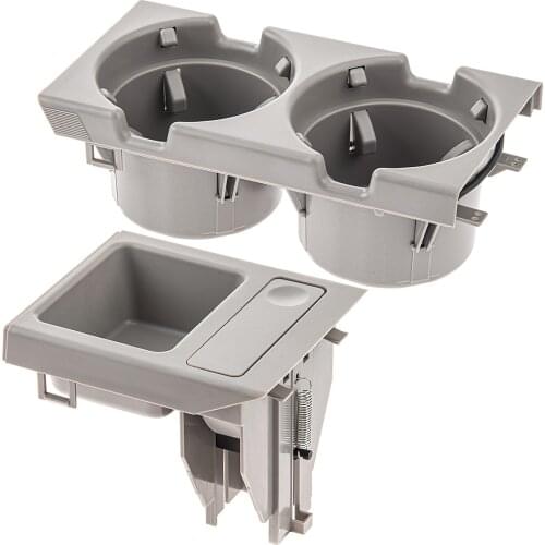 Gray Cup Holder W/ Coin Holder 51169415185 51169415188 51168248504 For E46 323i 325i 328i 330i M3