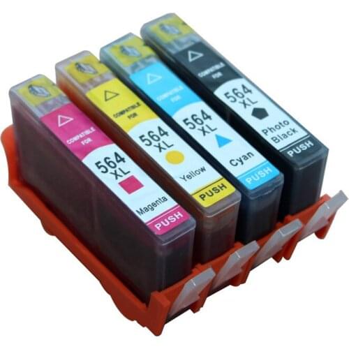 8PK for hp564 564 XL compatible ink cartridge For hp Photosmart Plus B209a B210a B210c B210d B210e Officejet 4610 4620 printer
