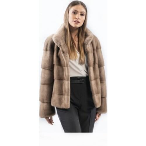 2021 real fur coat mink women winter natural fur mink coat and jacket women short warm retro women clothes