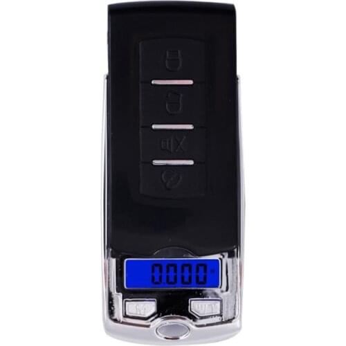 100pcs car key design 200g /0.01g small Balance Electronic Digital LCD display Jewelry Scales Weighing Scale SN557