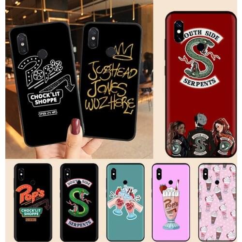 American TV Riverdale Jughead Jones Phone Case For Xiaomi Redmi note 7 8 9 t max3 s 10 pro lite Luxury brand shell funda coque