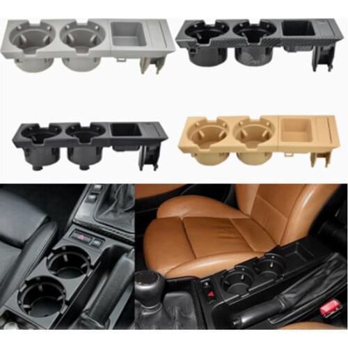 Car Accessories For BMW E46 3SERIES 325 320I 328I 1999-2006 51168217957 Front Centre Console Storage Tray Coin Box & Cup Holders