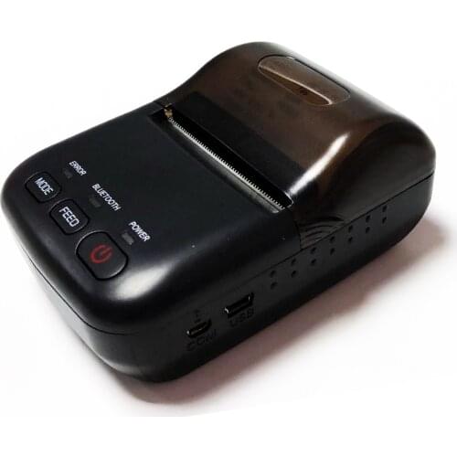 Wireless Bluetooth Thermal Portable Mini Printer With Rechargeable Battery HCC-T12