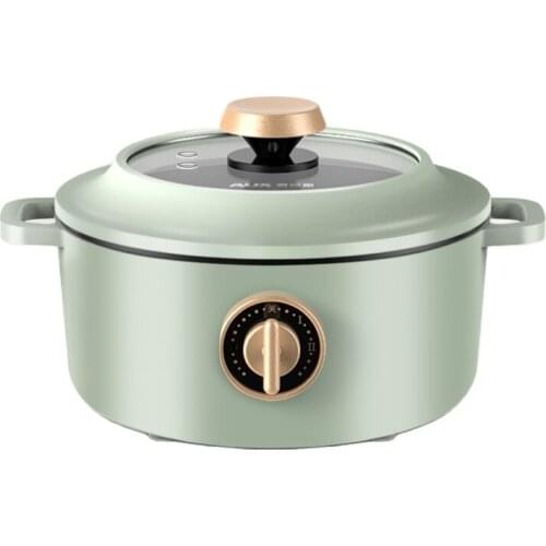 AUX Household Electric Cooker 2.5L Large Capacity Multi Cookers 2 Gears Firepower Non-stick Coating Electric Skillet