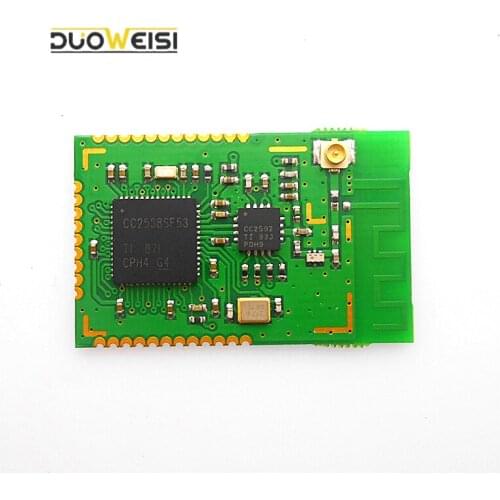 CC2538SF53RTQR CC2538 + CC2592 PA Zigbee Wireless Module CC2538SF53 High power 2.4Ghz wireless module BXV