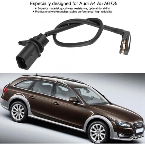Front Brake Pad Wear Sensor 8T0907637 8K0615121 for Audi A4 A5 A6 Q5 Brake Clutch Oil Hoses Lines Pipes Cables Car accessories