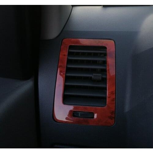 Center Console Air Outlet Navigation AC Window Decor Frame For Toyota Hilux Vigo 2012131415 16 Right Hand Drive RHD Valid CAA256