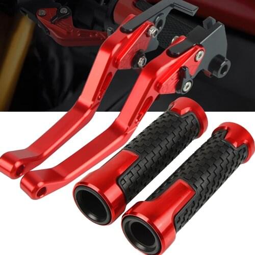 For Piaggio Vespa GTS GTV LX 60 125 250 300 Grantuiismo 125 200 CNC Motorcycle Brake Clutch Levers Handlebar Handle Hand Grips