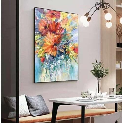 GATYZTORY 60*120cm diy flower Painting by numbers picture drawing on canvas Living room decoration painting