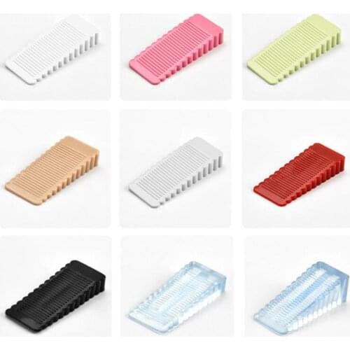 1Pcs Creative safety door stop Silicone anti-skid, windproof Door stop/Door top/Door stop Door rear retainer Anti-collision Stop