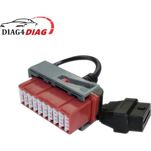 Best Lexia3 PP2000 PSA Cable 30 Pin OBD2 Connector Cable Support for Citroen for Peugeot Car Cable Adapter PSA 30Pin to 16Pin