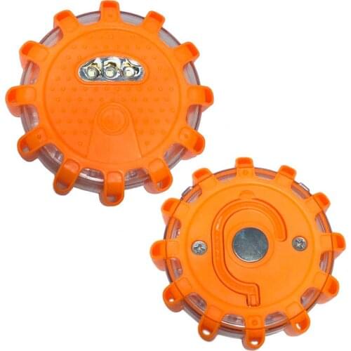 Magnetic Emergency Roadside Safety Light IP44 Road Flares Rescue Light LED Strobe Warning Light Flashlights Car Beacon Lamps