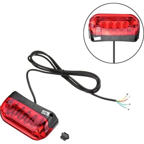36V 48V Electric Bicycle Modified LED Rear Tail Light Brake Lights Taillight Small power consumption high brightness E-bike part