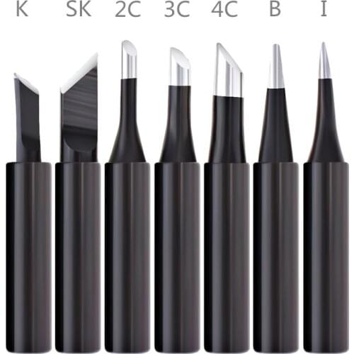 Lead-free Soldering Iron Tip 900M Series Sting Welding Tools 900M-T-2C 900M-T-SK For 936 Soldering Station Welding Tips