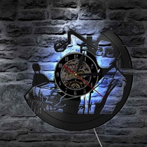 Dentist Wall Art Clock Vinyl Record Wall Clock Dentistry Office Wall Decoration ental Surgeon Graduation Retirement Gift for Fan