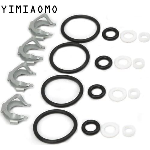 New 1.4T Fuel Injectors Seal Injection Nozzle O-ring Set 03C198149 For VW Eos Jetta Audi A1 A3 Skoda Fabia RS Seat EA111 Engine