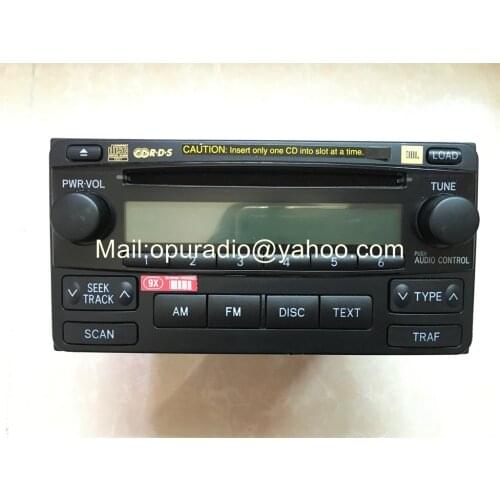 OEM Factory 6 disc CD changer 86120-02420 CQ-ES7463X For Toyota Matrix radio