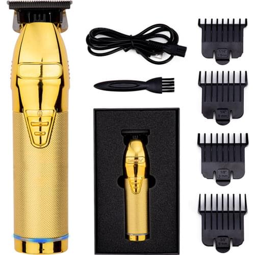 Professional T-shape Outliner Barbershop Hair Clipper For Men Rechargeable Hair Trimmer Electric Trimer Hair Cutter Machine