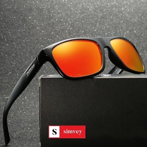 Simvey Mens Brand Design Polarized Sunglasses for Women Classic Retro Mirrored Lens Square Sports Floating Sunglasses UV400