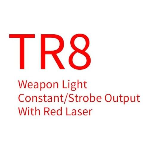 Tactical TLR Fullsize LED Weapon Light With Red Laser Sight For Pistol Hunting Glock 17 19 SIG CZ Laser Flashlight