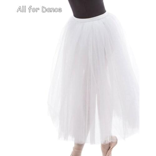 Dark blue+White/White Long Ballet Dance Dress For Girl/Lady Ballet Dance Performance Stage Show Lyrical/Contemporary Dance Wear