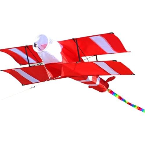Professional Hot 86cm Stereo Airplane / 3D Aircraft Kites With Handle & Line Good Flying
