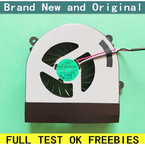 New laptop CPU cooling fan Cooler Notebook Fit for Hasee Clevo K660E K590S w370s k750s P501 M510A M530B W370SKQ W370ETQ Laptops